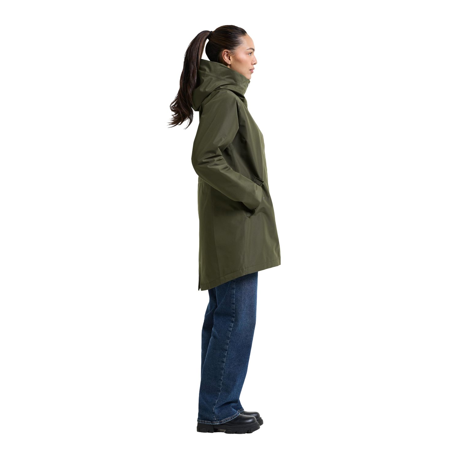 Didriksons Alana 2, parka, dámská, tmav? zelená
