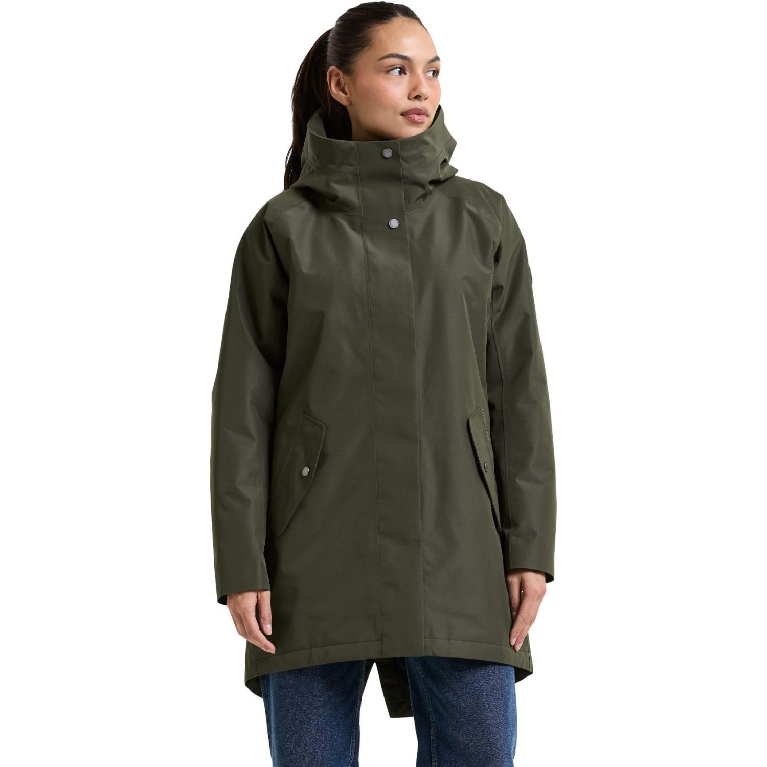 Didriksons Alana 2, parka, dame, mørkegrøn