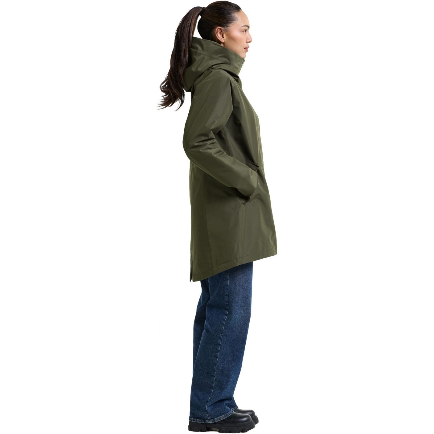 Didriksons Alana 2, parka, donna, verde scuro