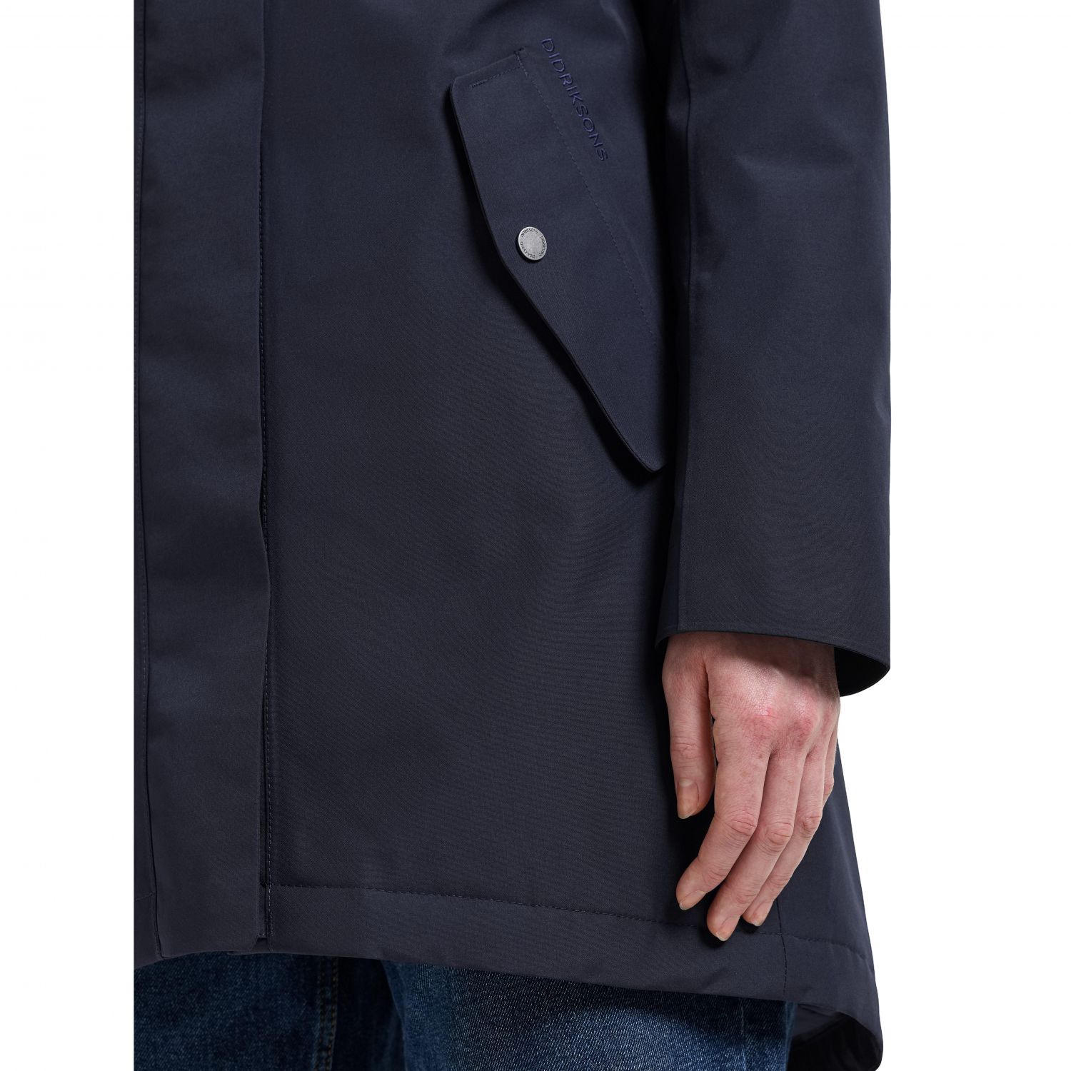 Didriksons Alana 2, parka, femme, bleu foncé