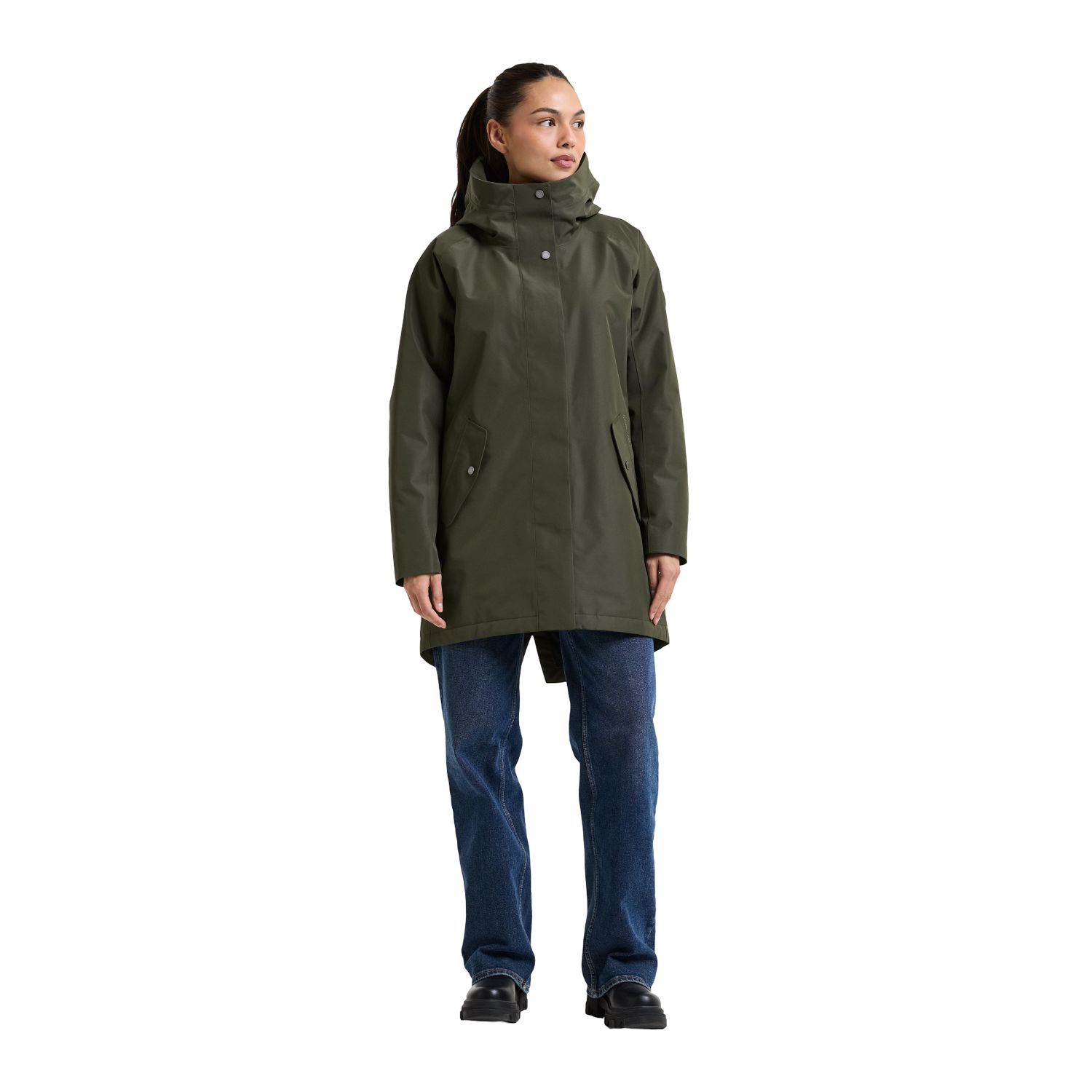 Didriksons Alana 2, Parkas, Dame, Deep Green