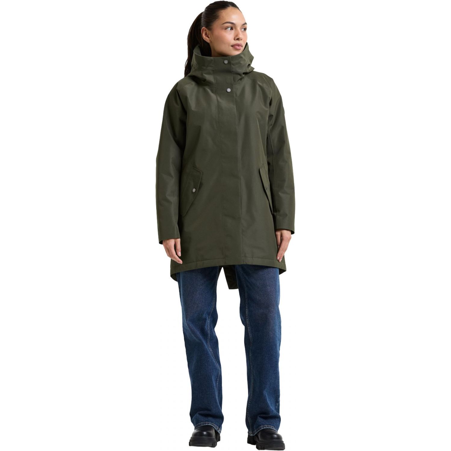 Didriksons Alana 2, Parkas, Dame, Deep Green