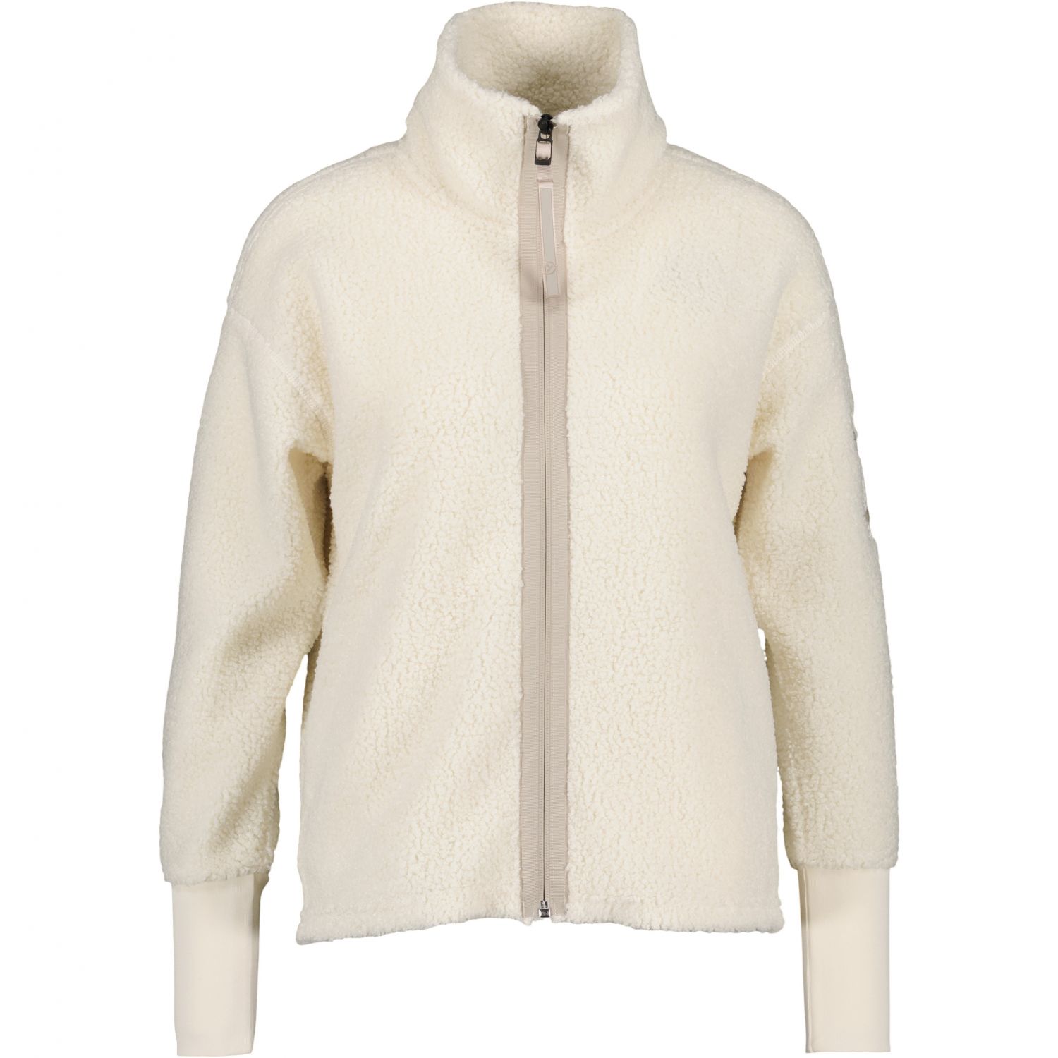 Didriksons Alexa, chaqueta polar, mujer, white foam