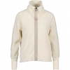 Didriksons Alexa, fleecejack, dames, white foam
