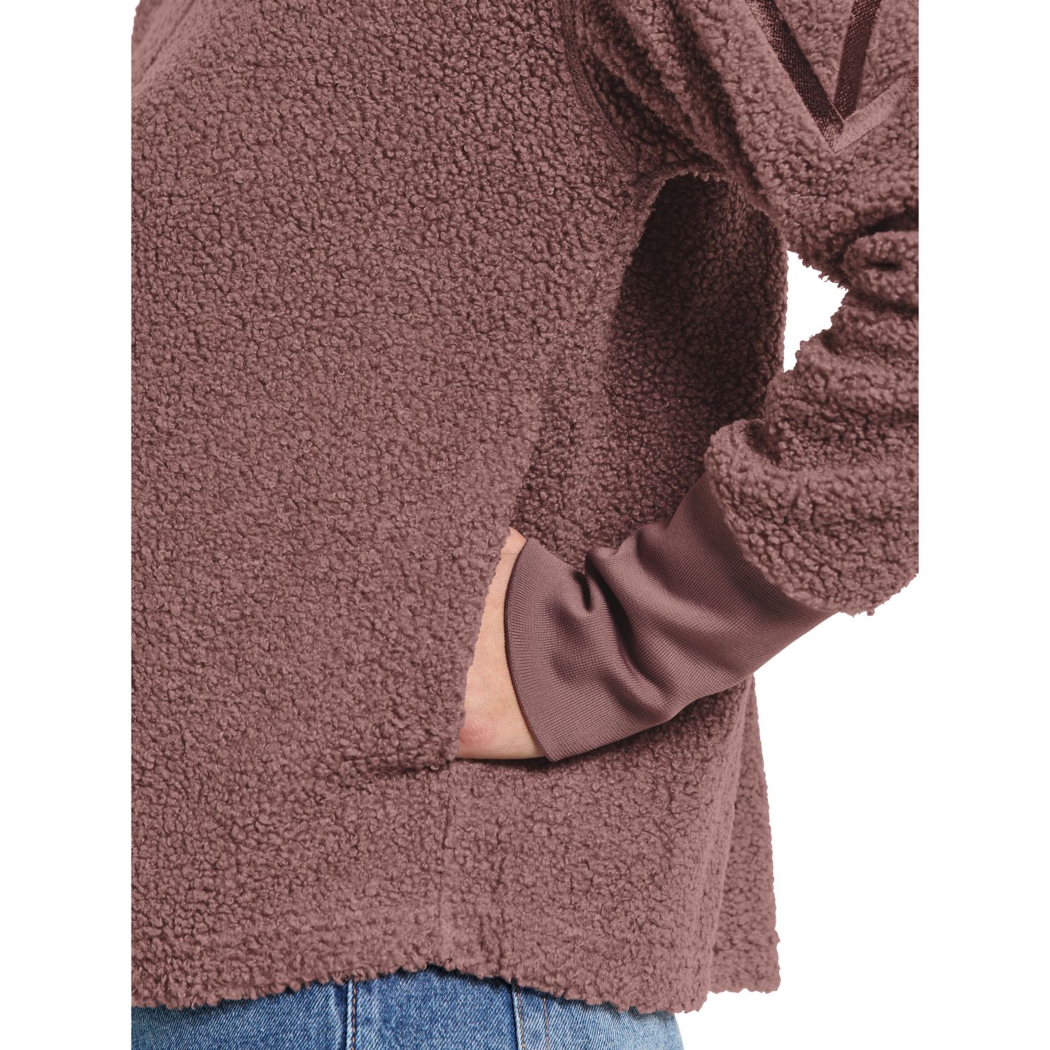 Didriksons Alexa, Fleecejacke, Damen, Faded Wine