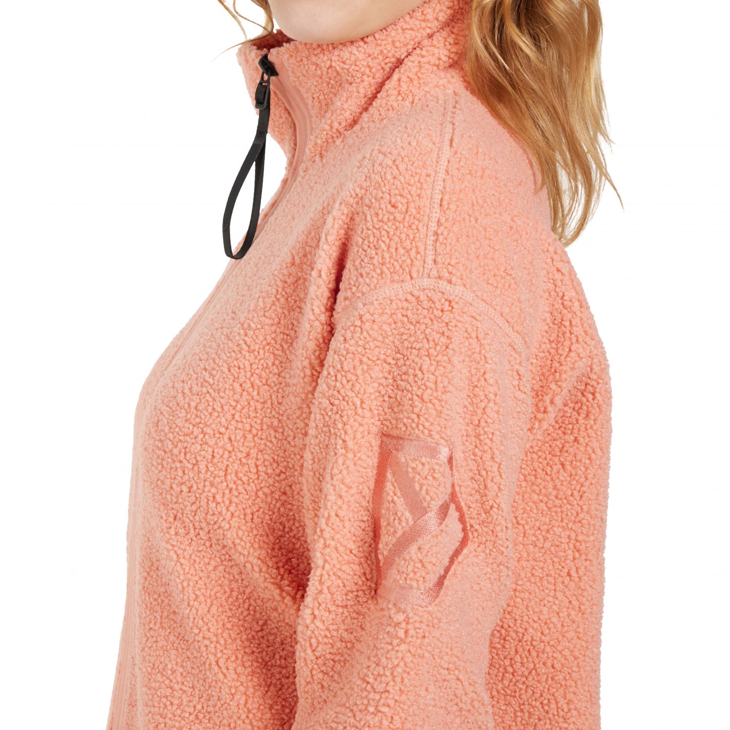 Didriksons Alexa, kurtka polarowa, damska, clay pink