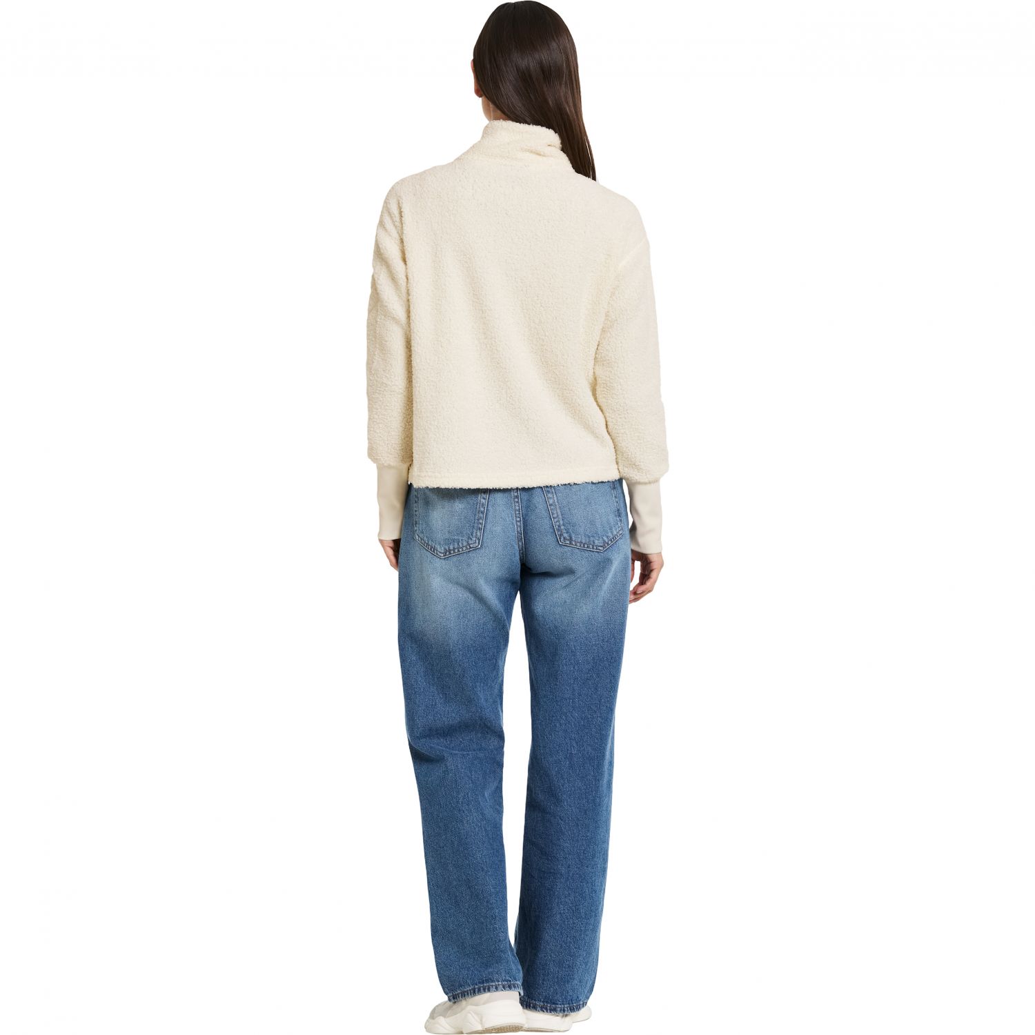 Didriksons Alexa, veste polaire, femme, white foam