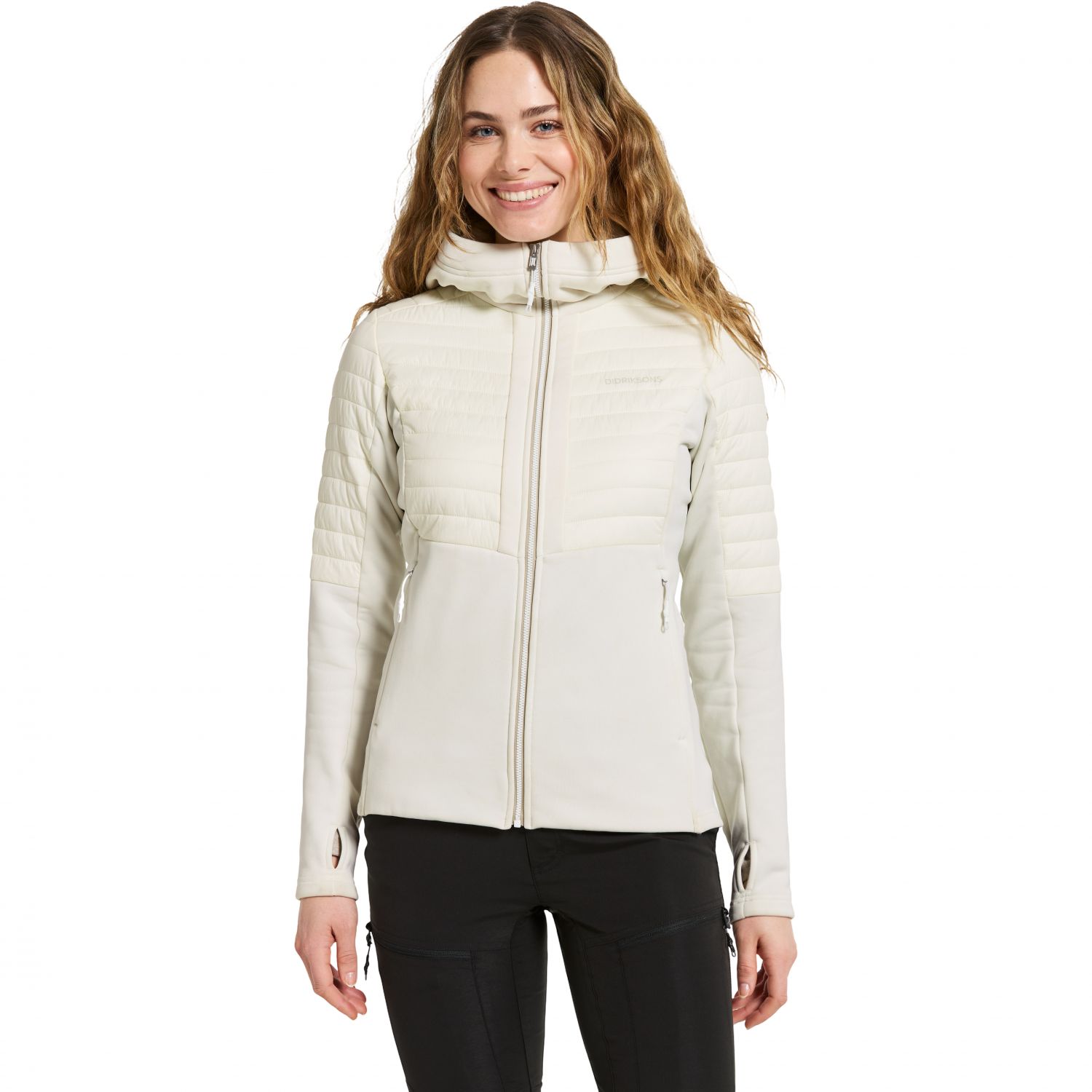 Didriksons Annema, veste isolante, femme, shell white
