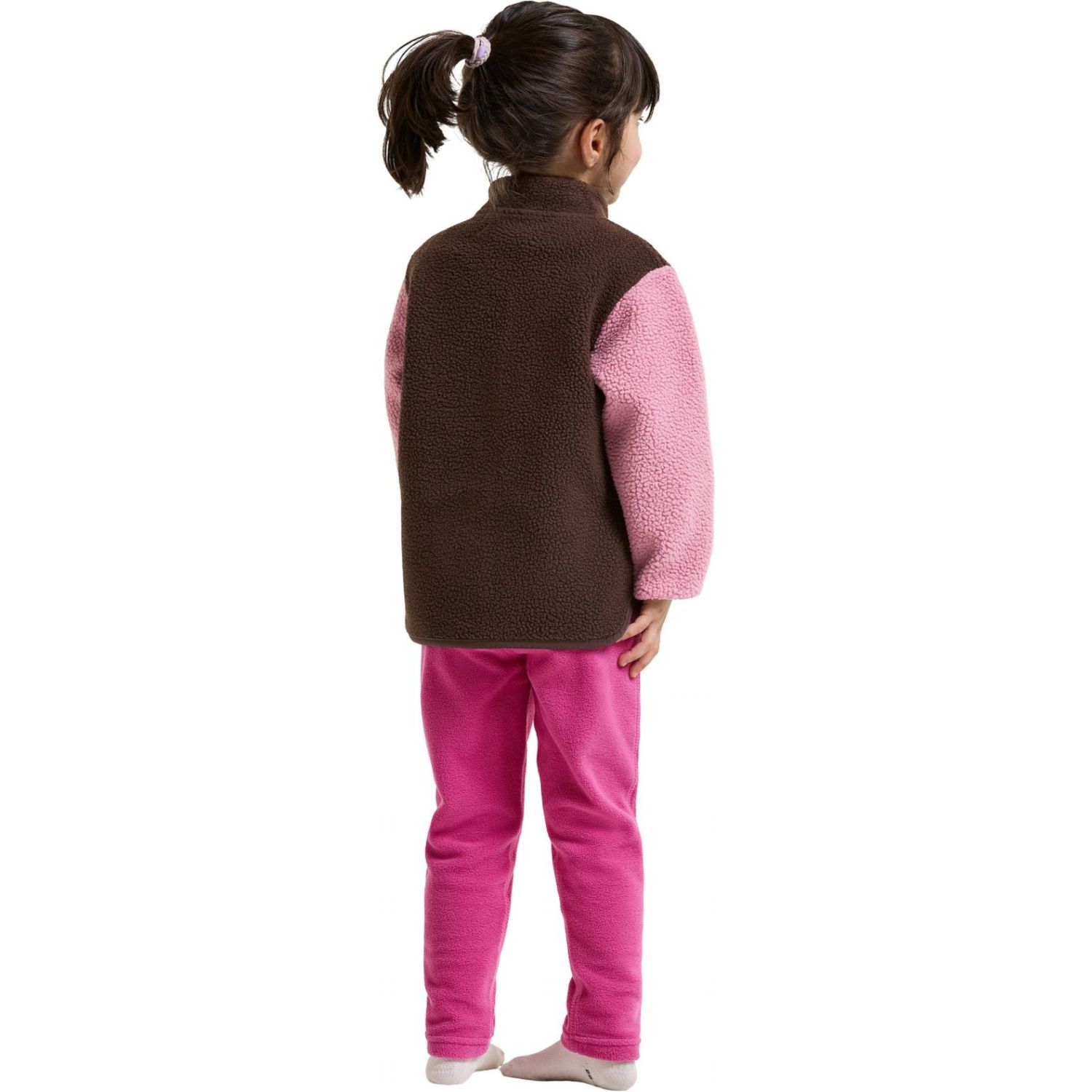 Didriksons Anten 2, Fleecejacka, Barn, Pink
