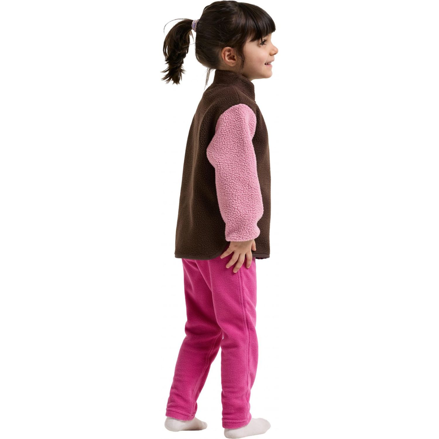 Didriksons Anten 2, Fleecejacka, Barn, Pink