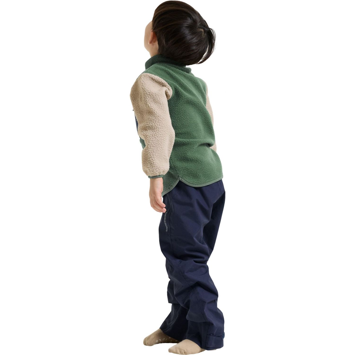 Didriksons Anten 2, geacă de fleece, copii, verde