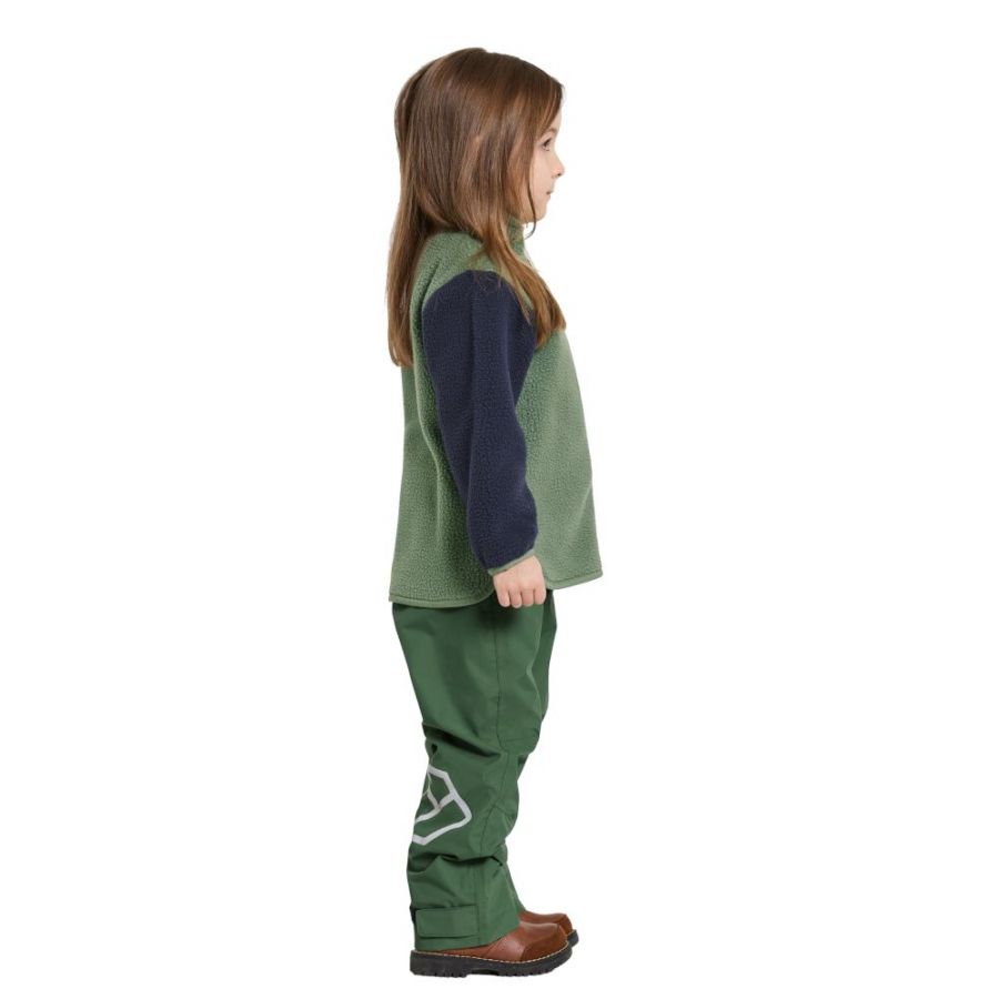 Didriksons Anten, bluza polarowa, junior, jasnozielona