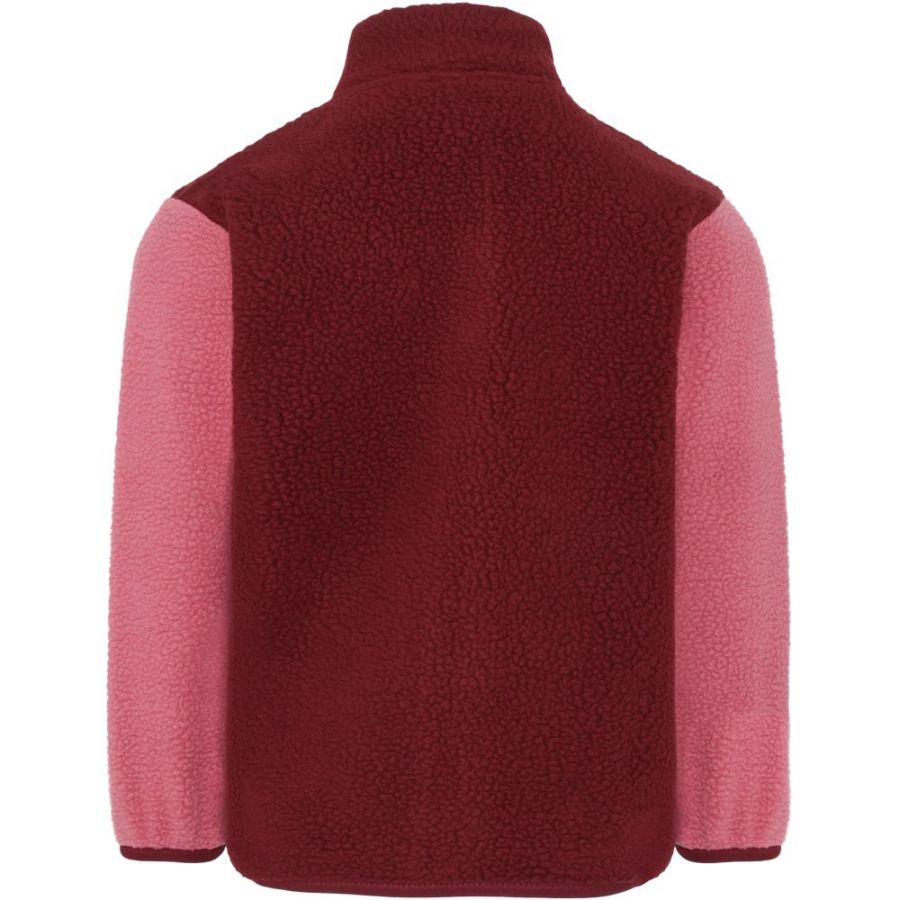 Didriksons Anten, chaqueta polar, junior, rojo oscuro