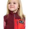 Didriksons Anten, chaqueta polar, junior, rojo oscuro