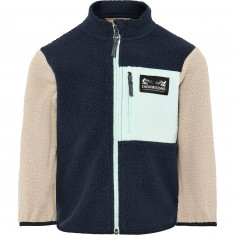 Didriksons Anten, giacca fleece, junior, blu scuro