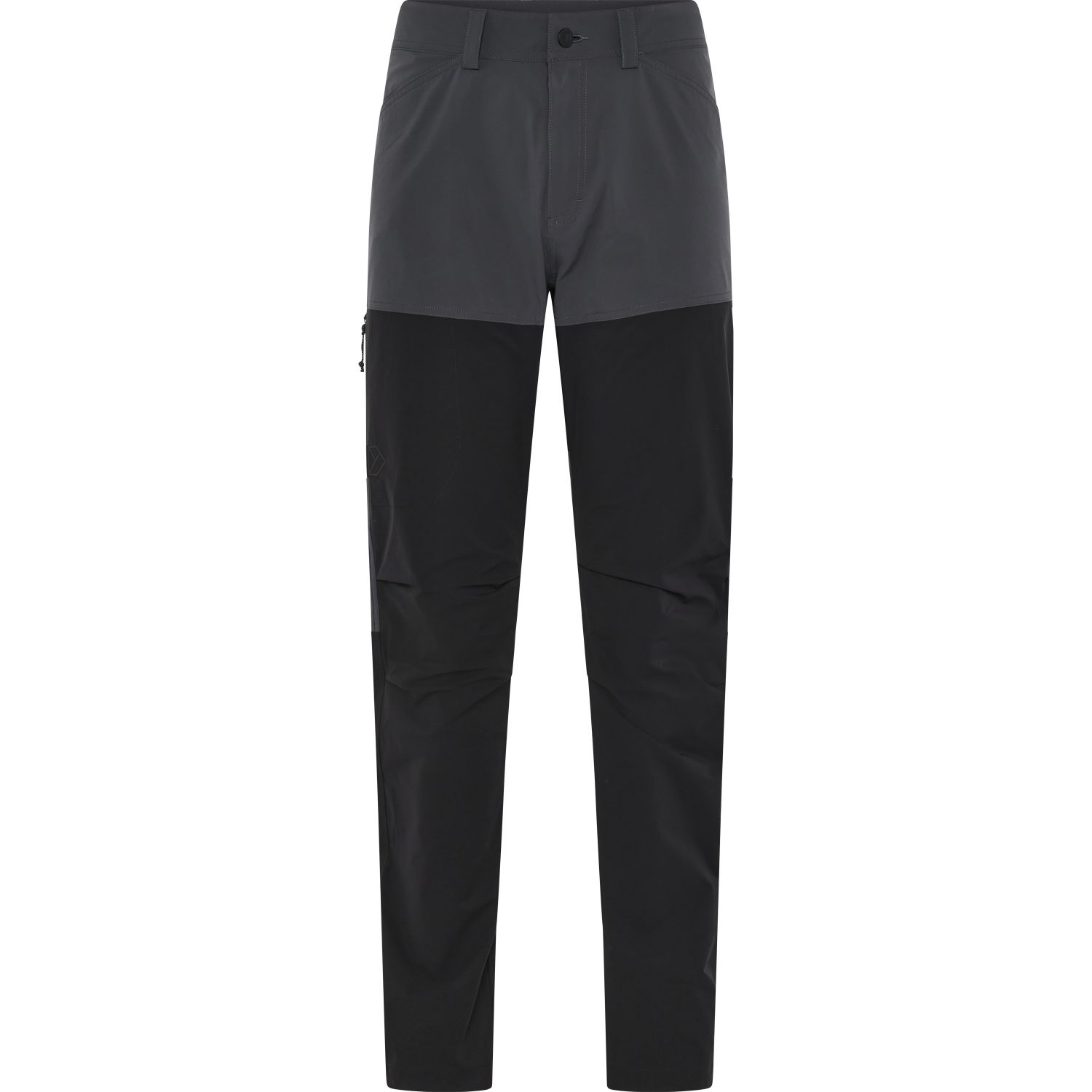 Didriksons Asher, outdoor pants, men, coal black