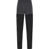 Didriksons Asher, pantaloni de exterior, bărbați, negru cărbune