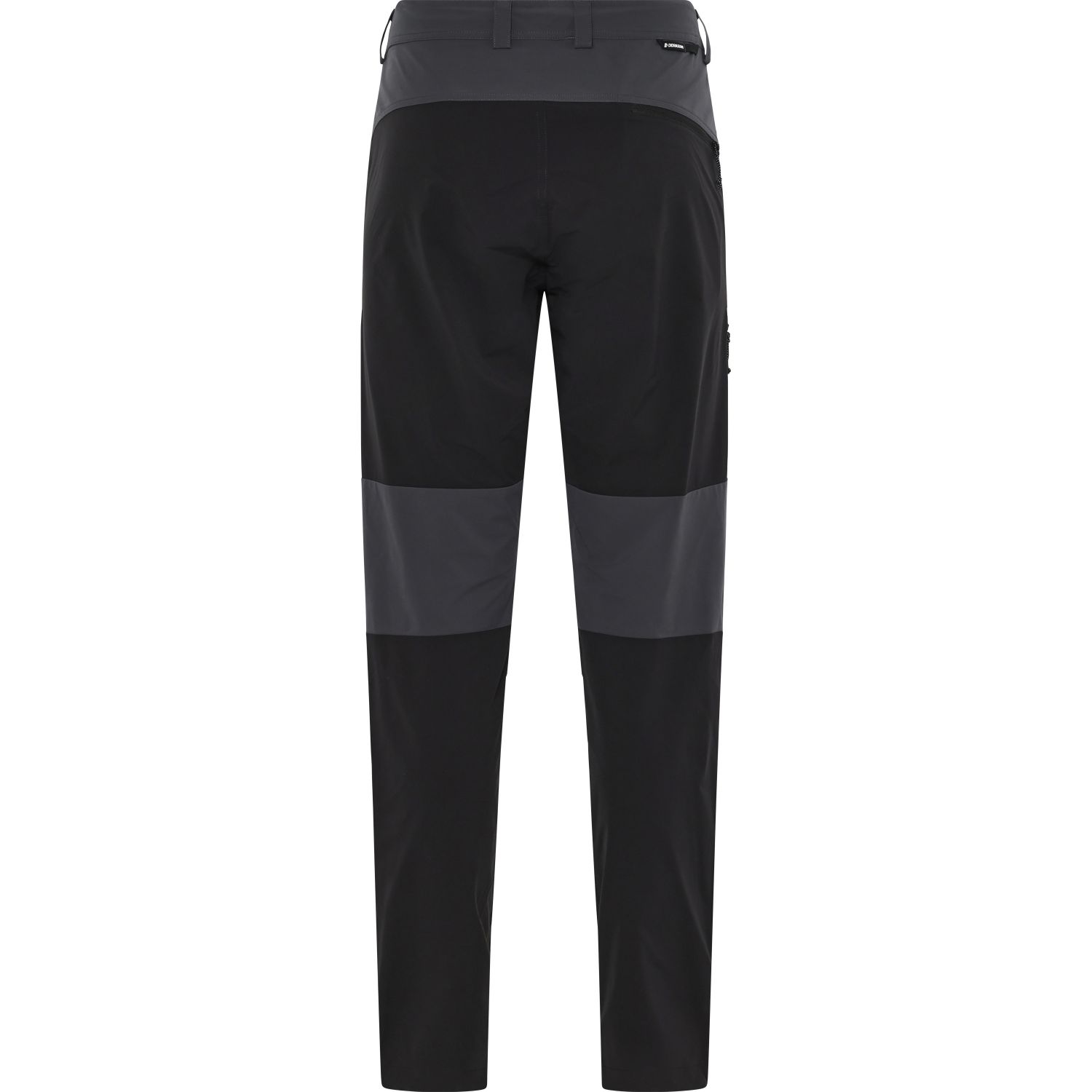 Didriksons Asher, pantaloni de exterior, bărbați, negru cărbune