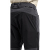 Didriksons Asher, pantaloni de exterior, bărbați, negru cărbune