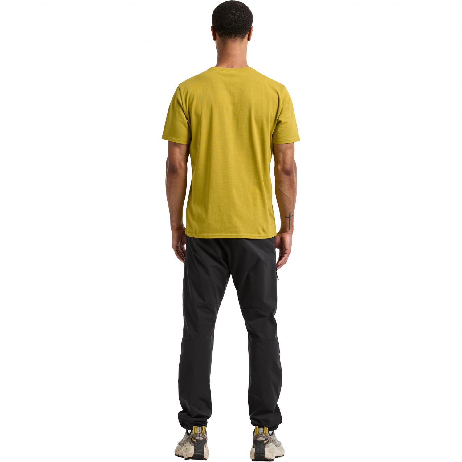 Didriksons Asher, pantaloni outdoor, uomo, nero