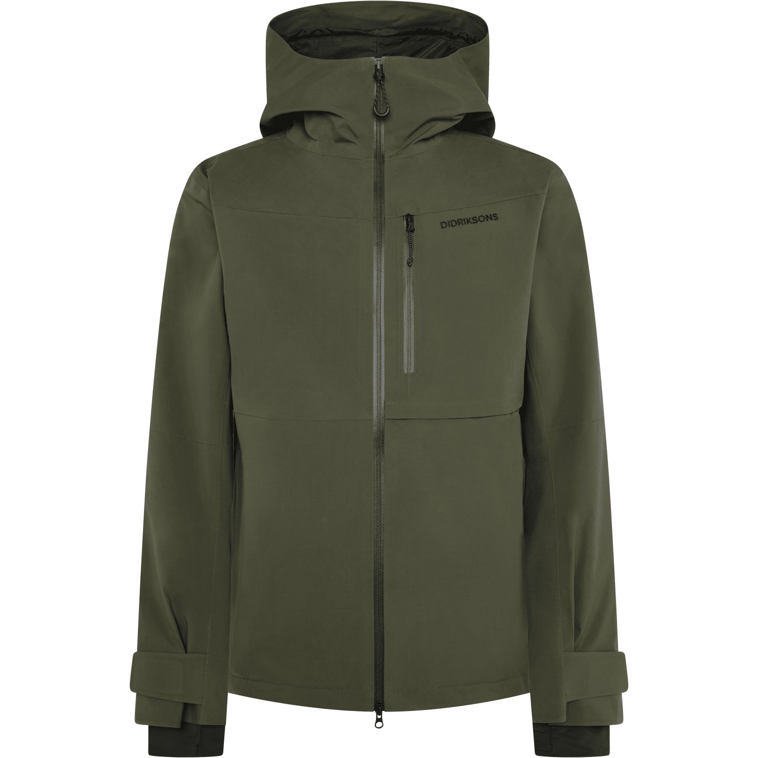 Didriksons Asp, giacca da sci, uomo, verde scuro