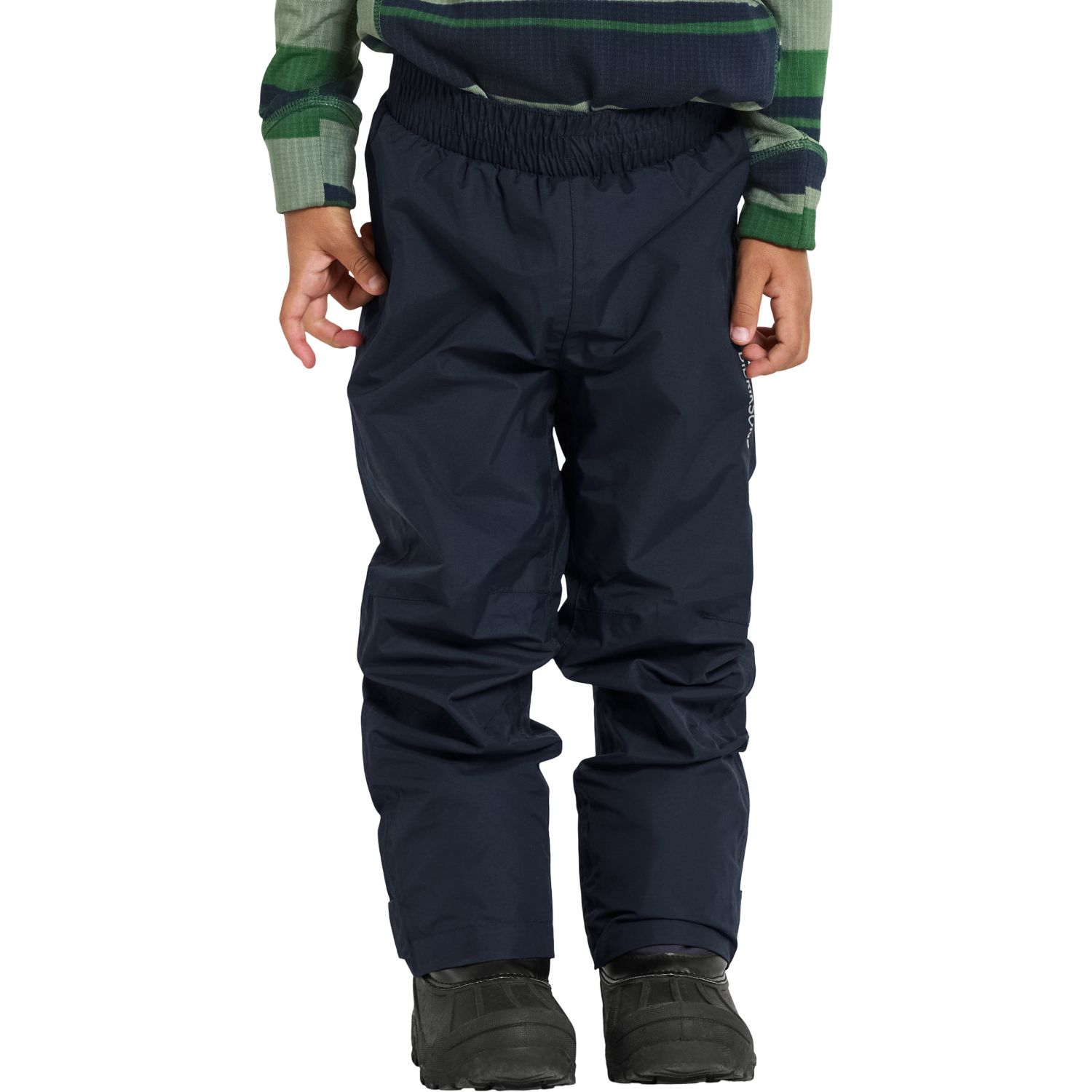 Didriksons Avan, pantaloni de ploaie, junior, navy