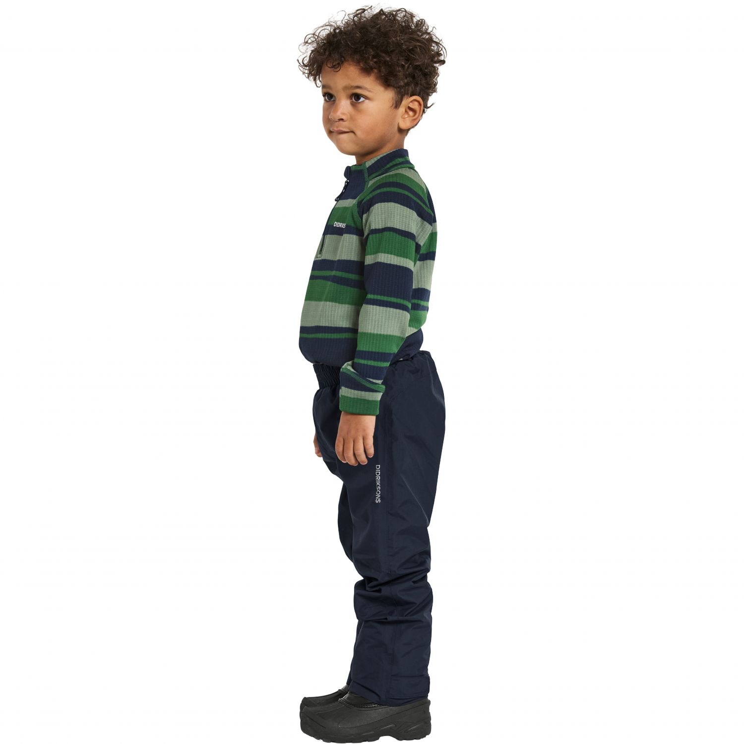 Didriksons Avan, pantaloni de ploaie, junior, navy