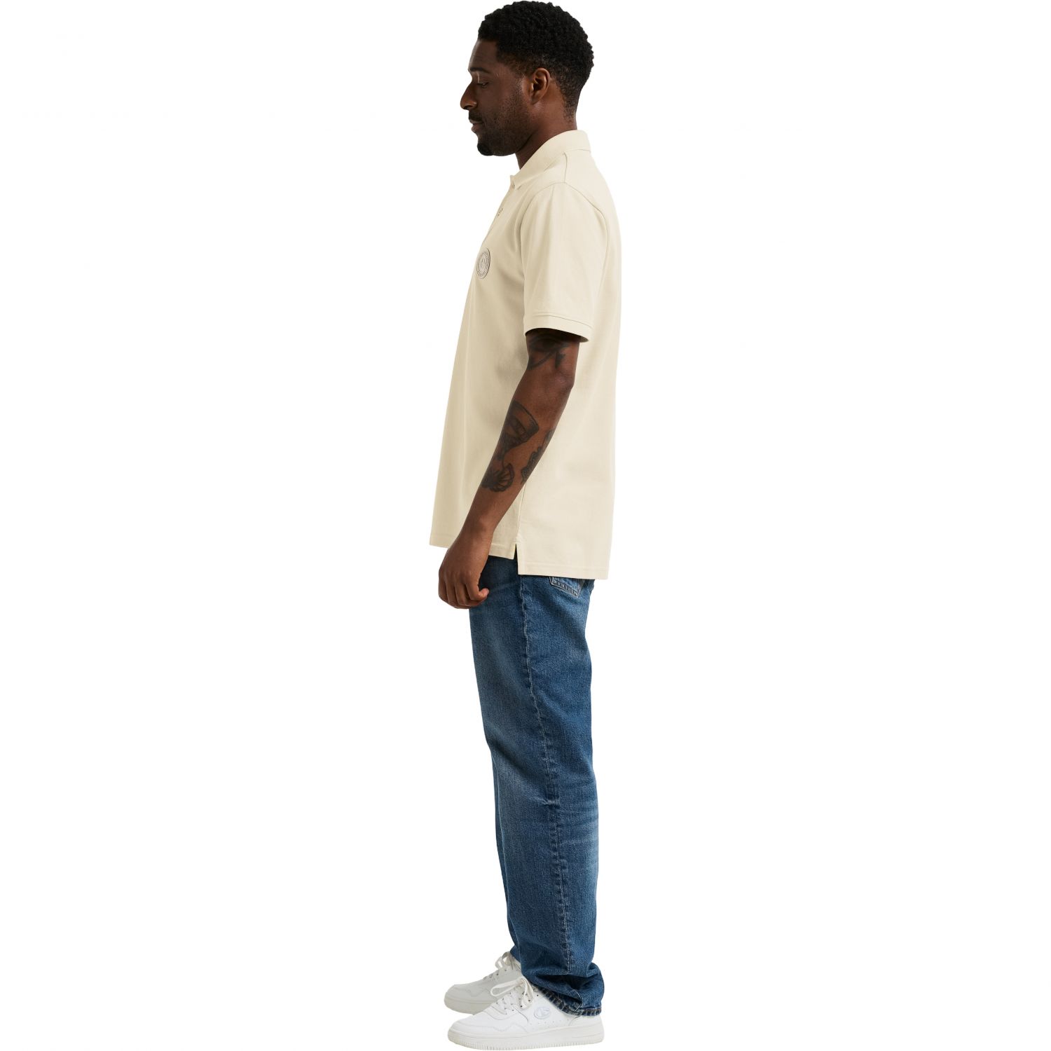 Didriksons Axel, polo m?skie, light beige