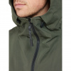 Didriksons Basil, rain jacket, men, deep green