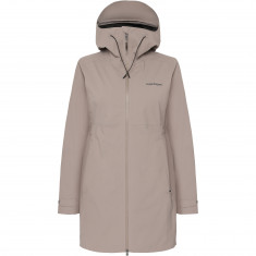 Didriksons Bea, abrigo impermeable, mujer, ash brown