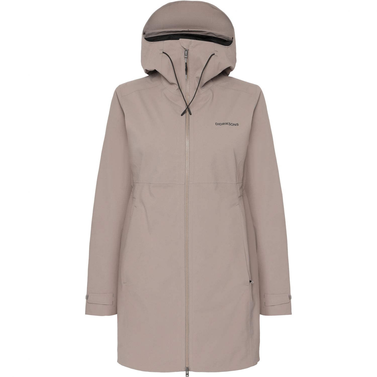 Didriksons Bea, manteau de pluie, femme, ash brown