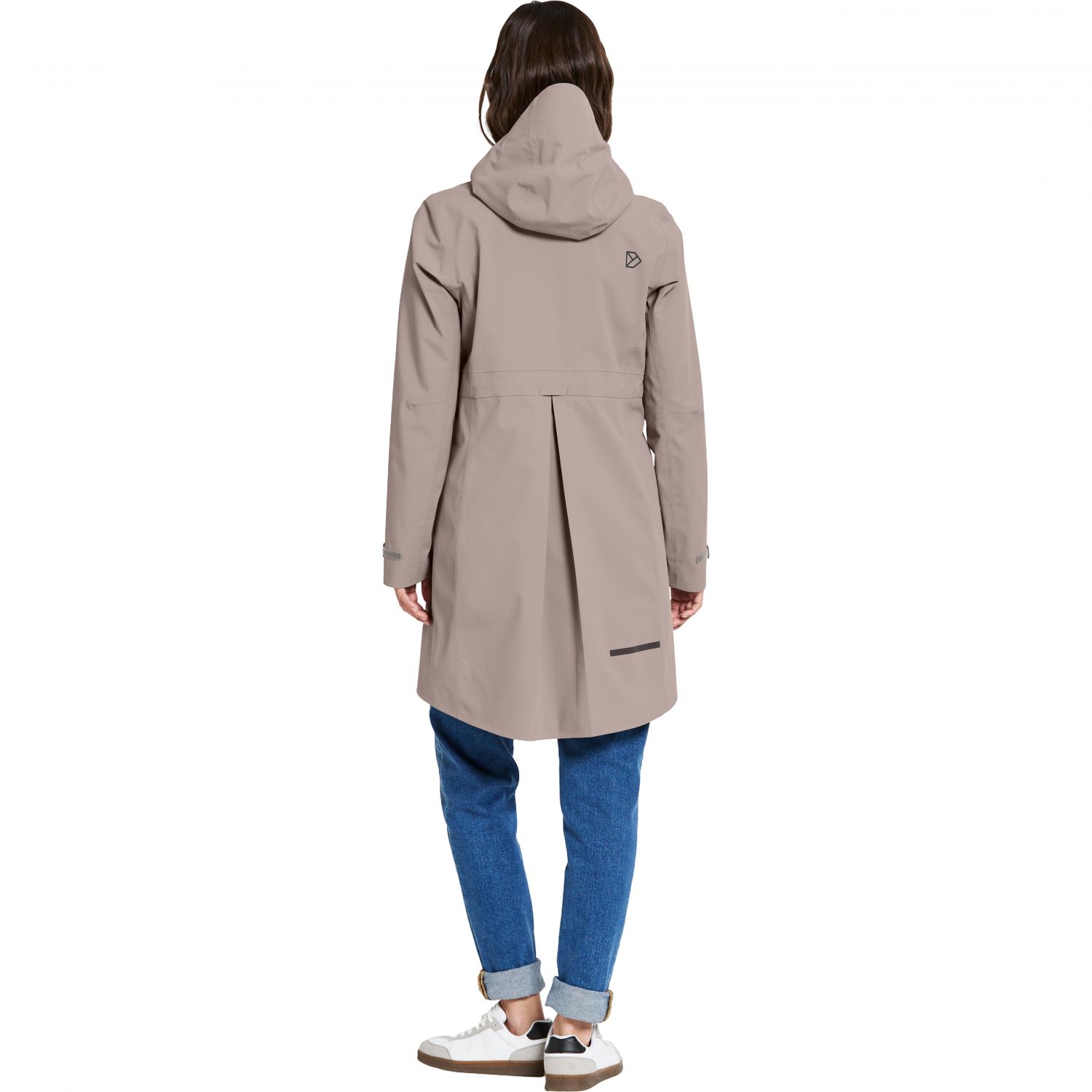 Didriksons Bea, rain coat, women, ash brown