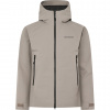 Didriksons Biak, rain jacket, men, ash brown