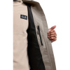 Didriksons Biak, rain jacket, men, ash brown