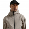 Didriksons Biak, rain jacket, men, ash brown