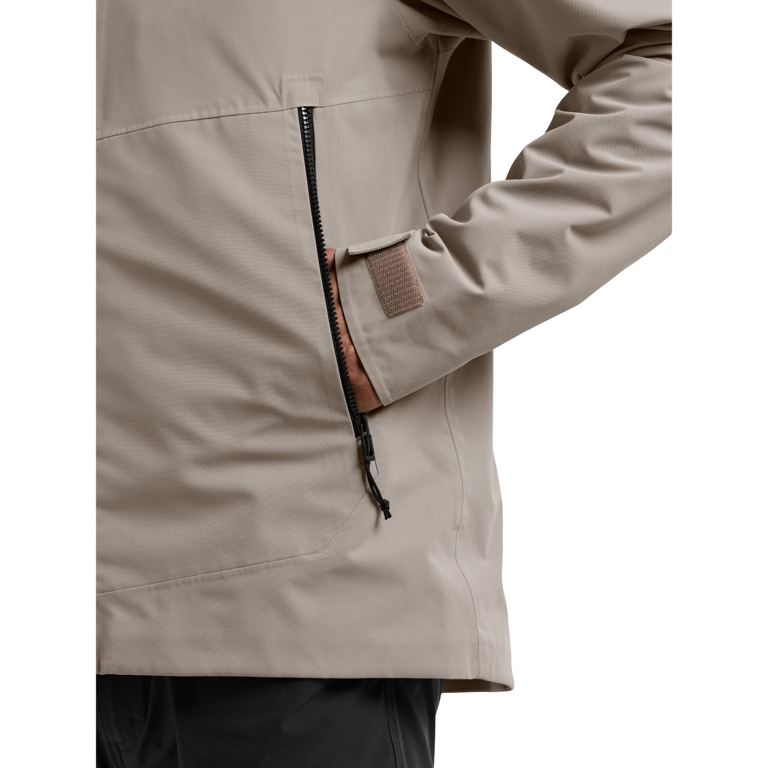 Didriksons Biak, veste de pluie, homme, ash brown