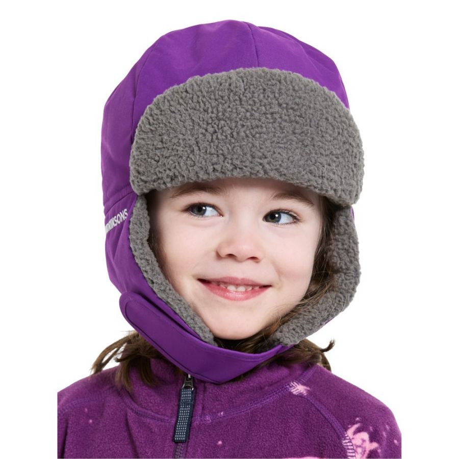 Didriksons Biggles, beanie, junior, royal purple