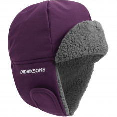Didriksons Biggles cap 7, berretto, bambini, viola
