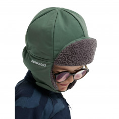Didriksons Biggles cap 7, gorro, niños, verde oscuro