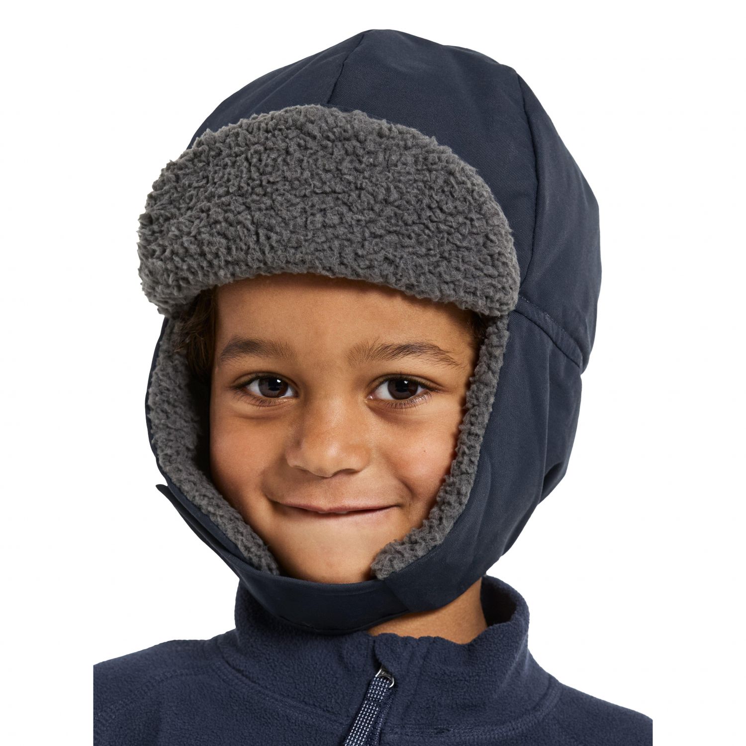 Didriksons Biggles cap 7, hue, deti, navy
