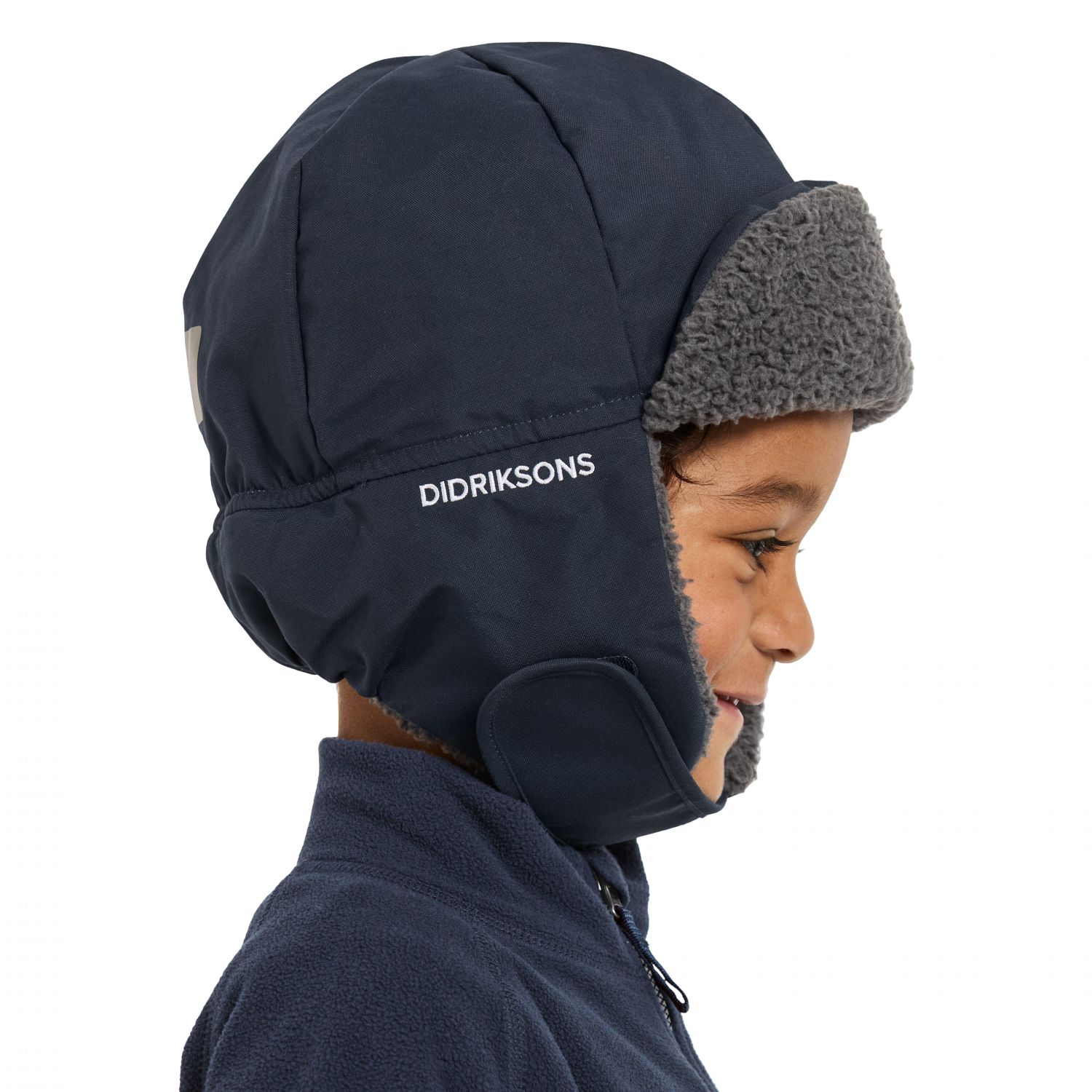 Didriksons Biggles cap 7, hue, deti, navy