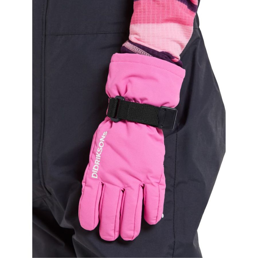 Didriksons Biggles, lasketteluhanskat, junior, pink