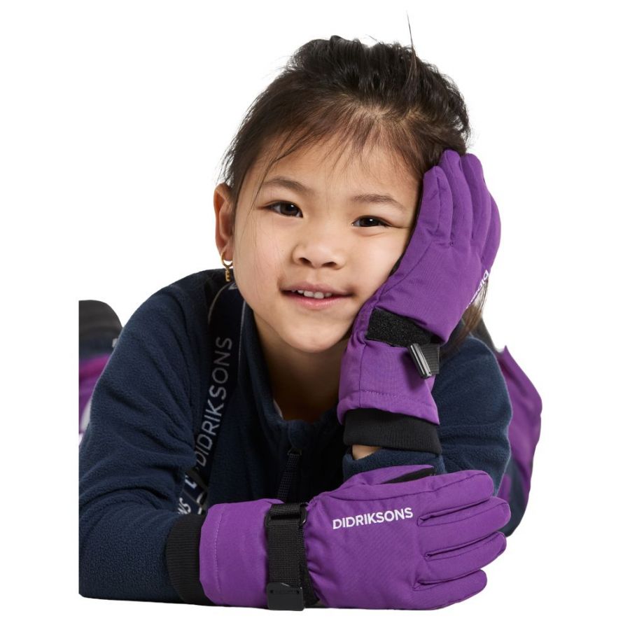 Didriksons Biggles, lasketteluhanskat, junior, violetti