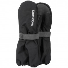 Didriksons Biggles, manoplas de esquí, junior, negra