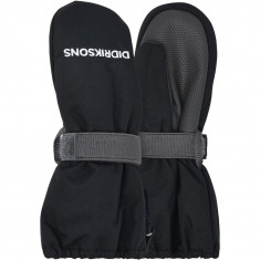 Didriksons Biggles Zip, Fäustlinge, Junior, schwarz