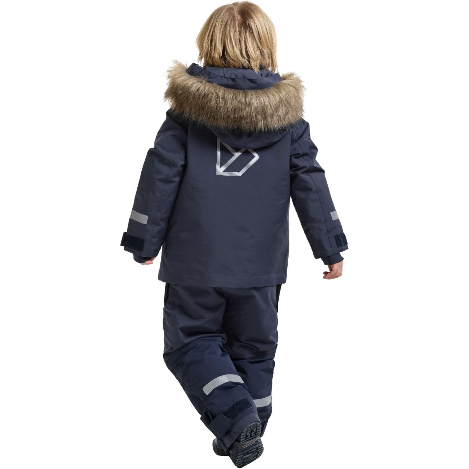 Didriksons Bjärven 5, parka, enfant, marine