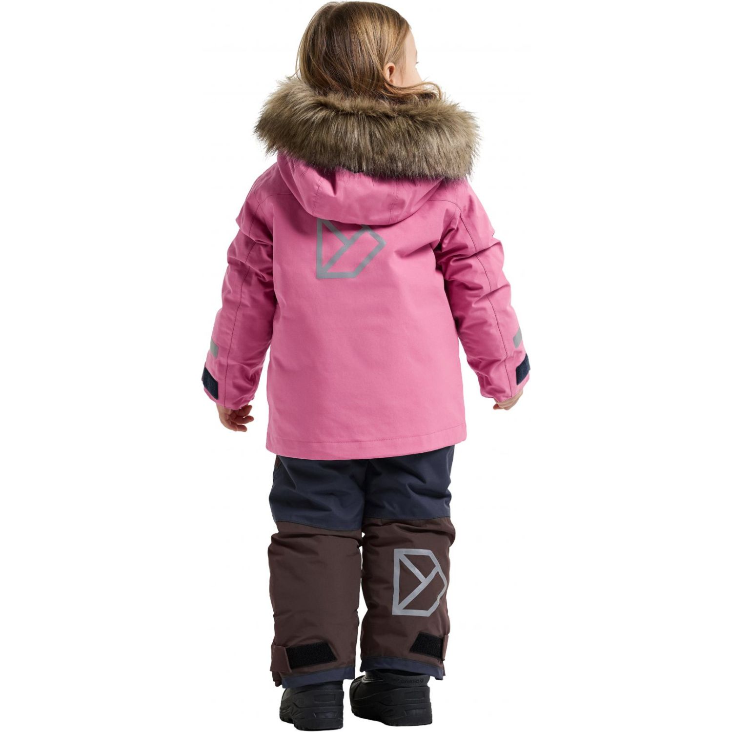 Didriksons Bjärven 5, Parkas, Barn, Heather Pink