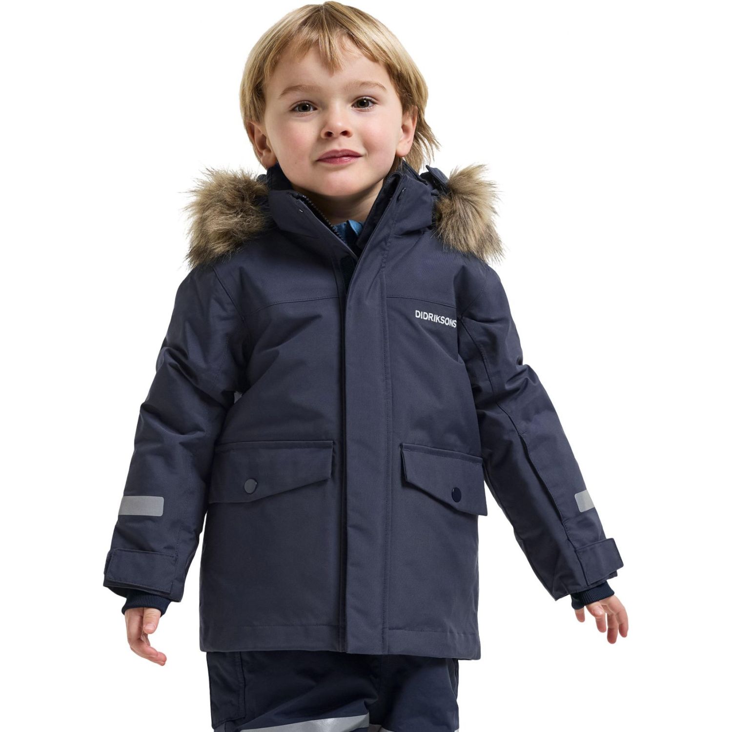 Didriksons Bjärven 5, Parkas, Barn, Navy