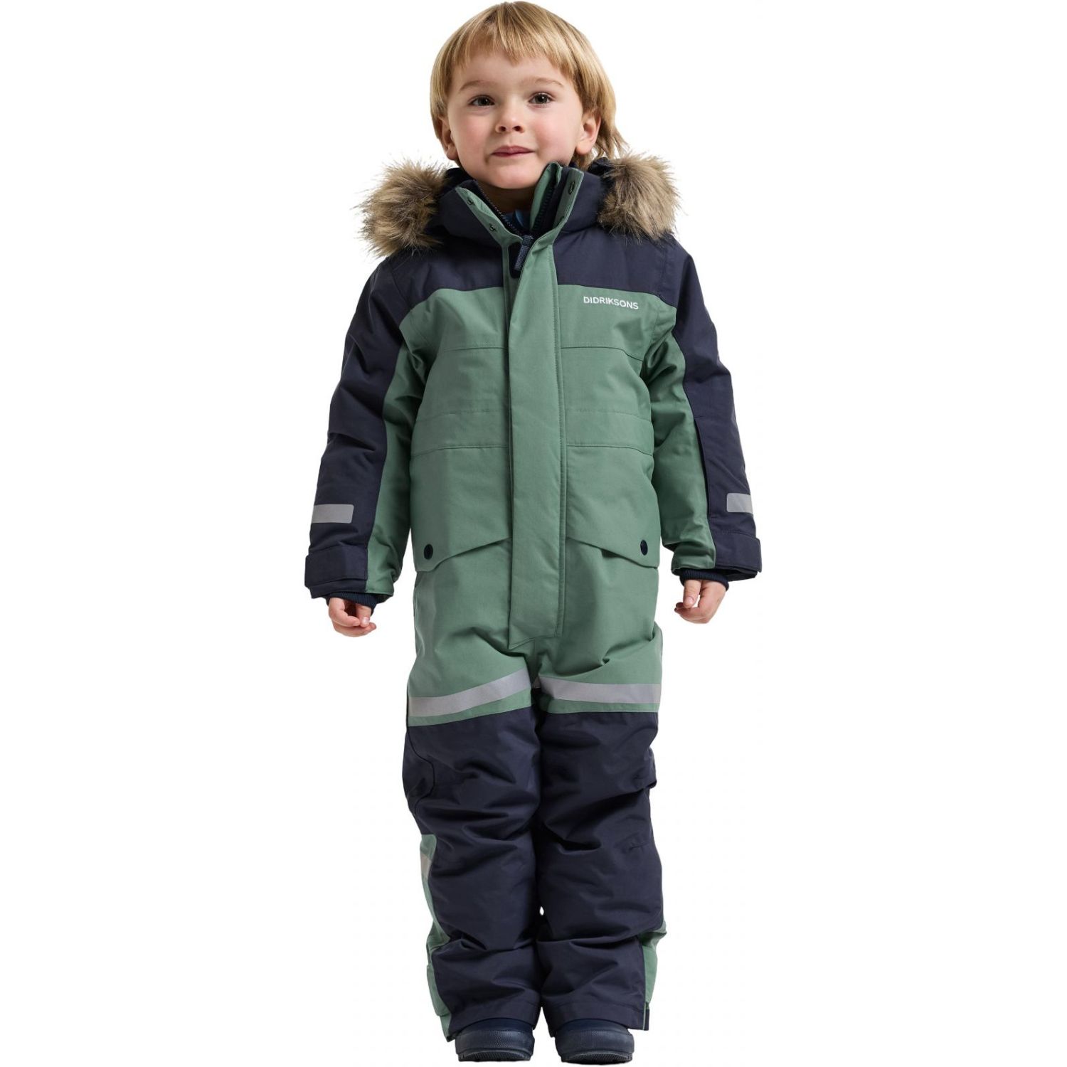 Didriksons Bjärven Cover 5, overall, kinderen, groen