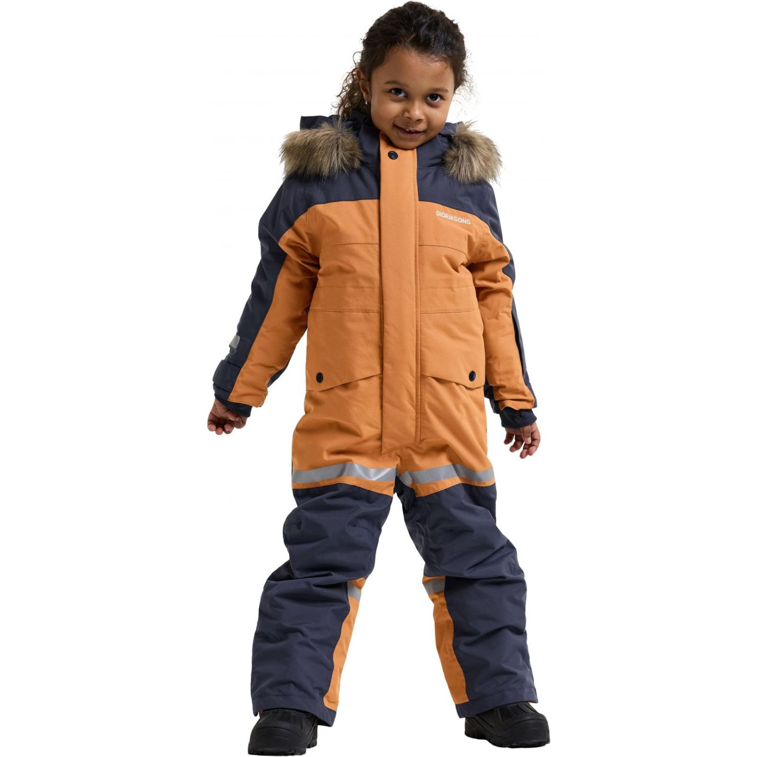 Didriksons Bjärven Cover 5, snowsuit, kids, burn